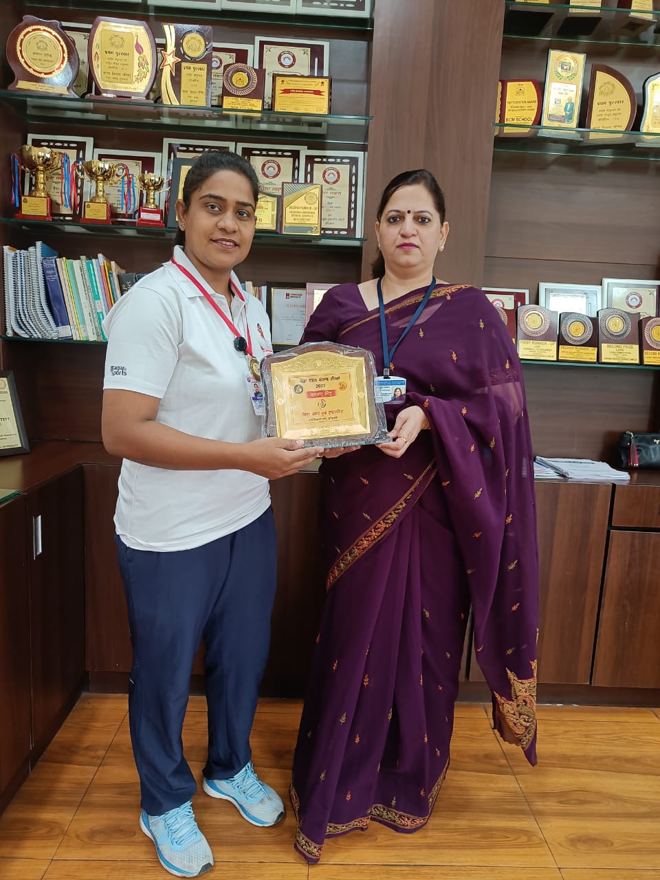MRS DEEPIKA (SPORTS TEACHER BVM USN) CLINCHES GOLD IN JUDO